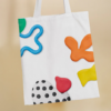 Colorful canvas tote bag - Image 2